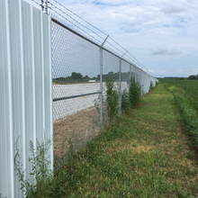 2" x 1-5/8" Steel 3 Strand Barbed Wire Arm for Chain Link Fences