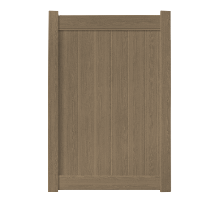 4’ x 6’ Single Swing Vinyl Gate - Thumbnail 3