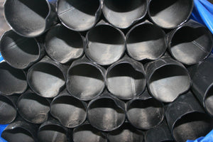 2-1/2" x .095 x 8'6" CR20 Commercial Black Pipe for Chain Link Fences