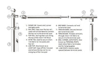 2-1/2" x 1-5/8" Aluminum Line Top