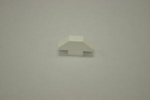 White Dog Eared Picket Cap 7/8" x 3"