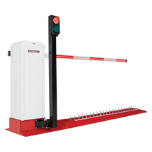 Motorized Integrated Barrier Gate Traffic Spike Solution; Corrosion Resistant (Surface Mount)