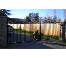 Over Arch Horizon Ornamental Iron Gate