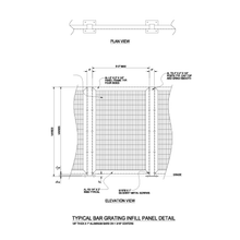 Bar Grating Panel