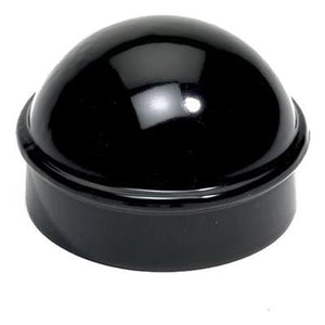 6-5/8" Black Steel Terminal Cap