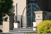 Ornamental Contemporary Swing Gate