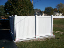 Plated Post Support Bracket for Vinyl Fences