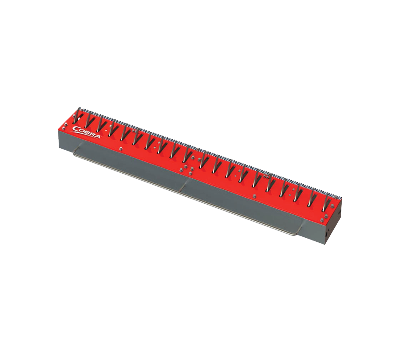 6' Heavy Duty In-Ground Non-Motorized Traffic Spikes; Galvanized