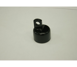 1-5/8" Black Combo Rail End