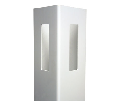 White Corner Post 4