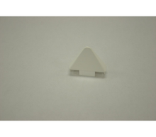 White Spade Cap 7/8" x 3"