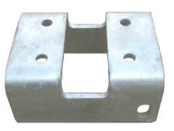 Truck Bracket 4” Round Post - Aluminum Slide Gate